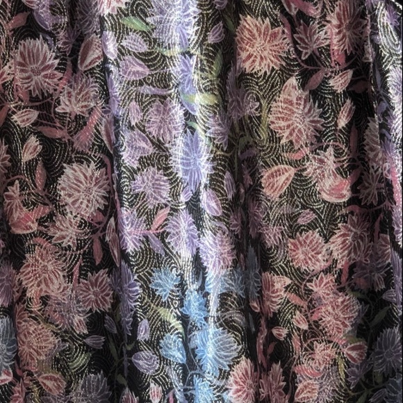 Collection J. Crew Shimmering Floral Printed Top - Picture 7 of 16